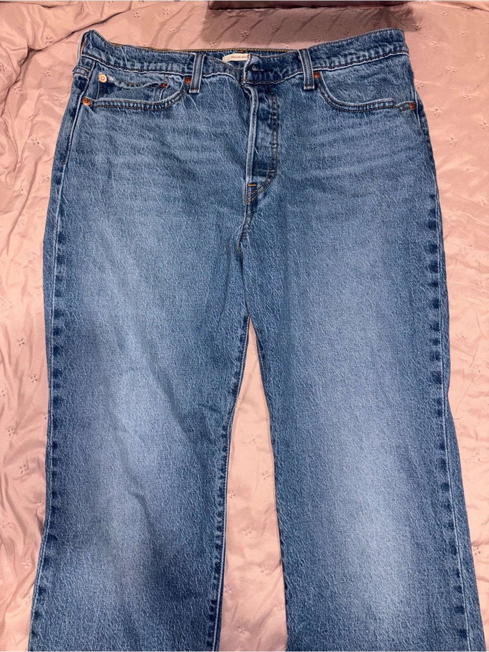 Classic High-Rise Blue Women's Jeans